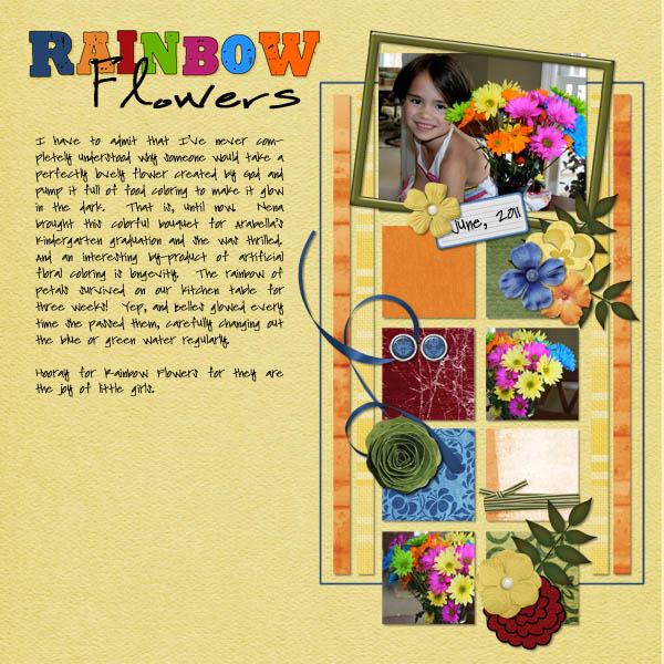 Rainbow Flowers