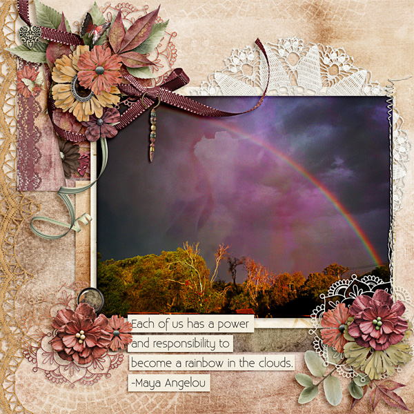 Rainbow in the Clouds