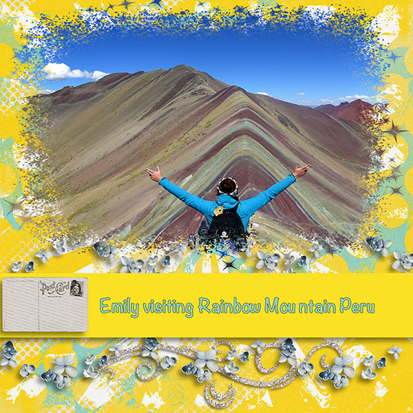 Rainbow Mountain Peru