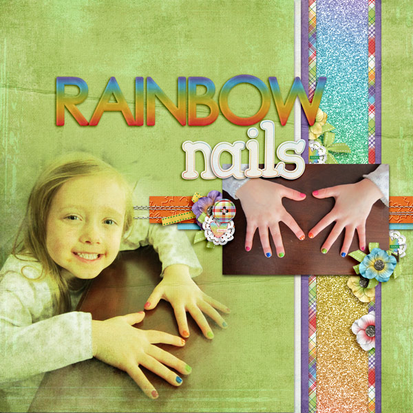 Rainbow Nails