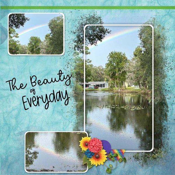 Rainbow over the Pond
