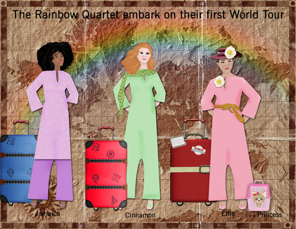 Rainbow Quartet's First World Tour