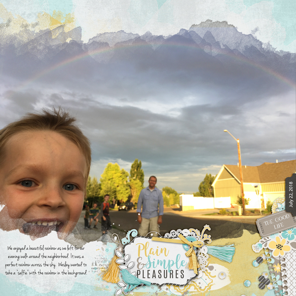 Rainbow walk