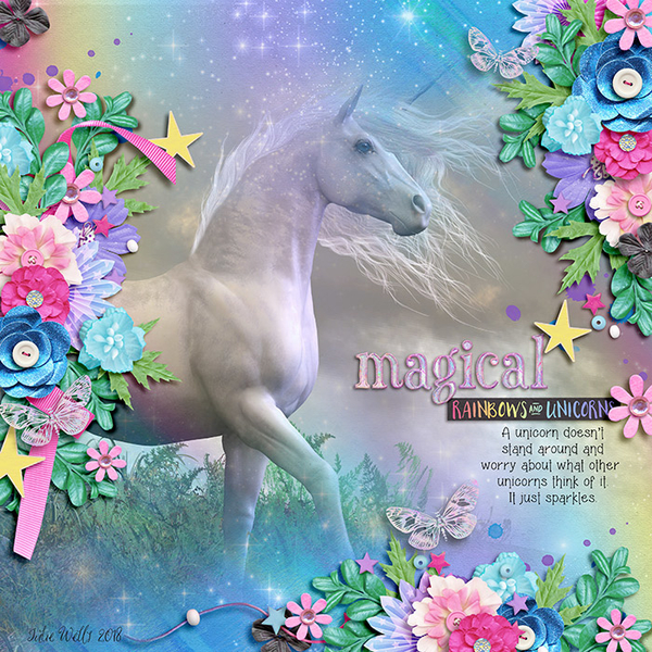 rainbows and unicorns