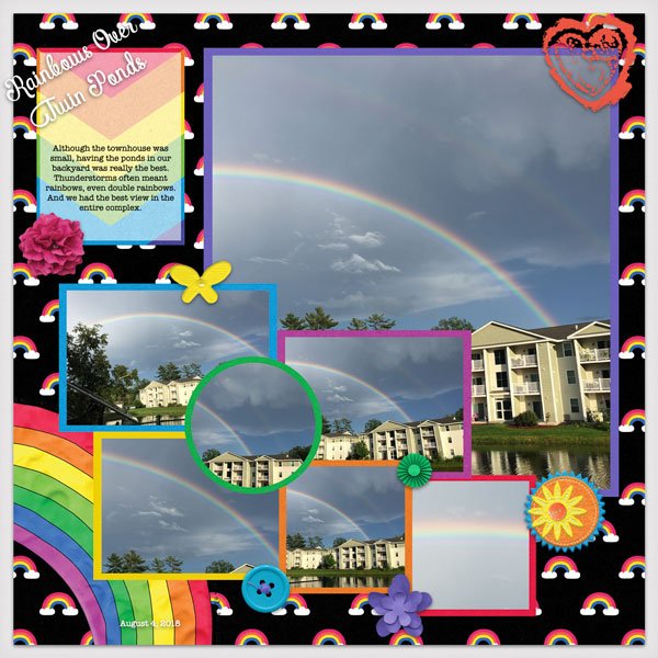 Rainbows Over Twin Ponds