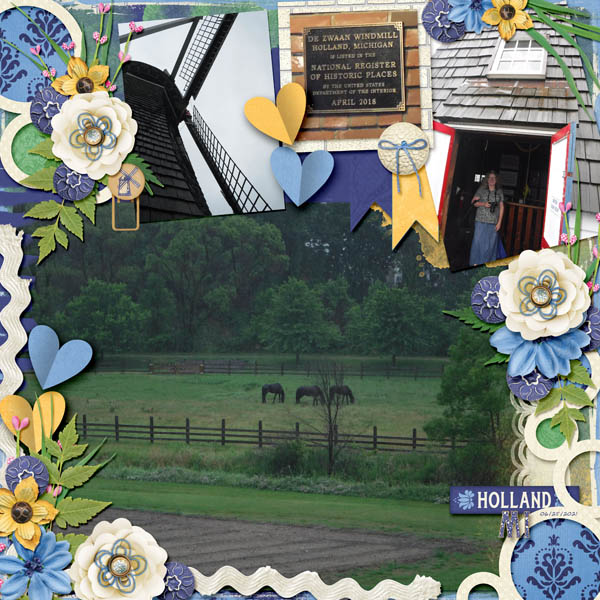 Rainy Day at the Windmill