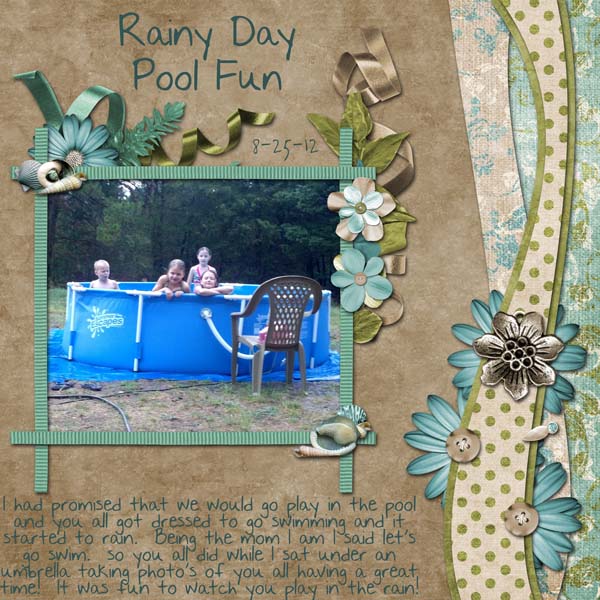 Rainy Day Pool Fun