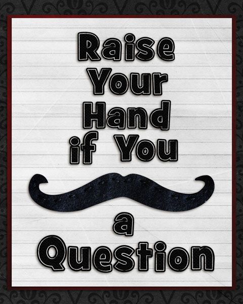 Raise your hand