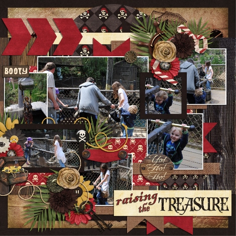 Raising the Treasure Left