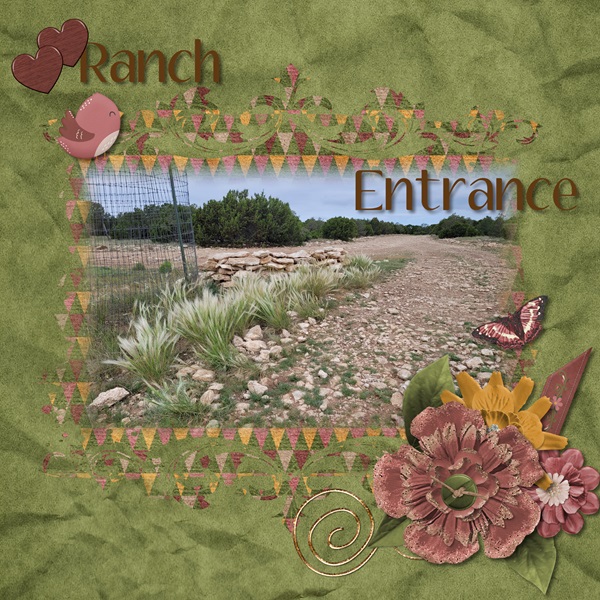Ranch entrance