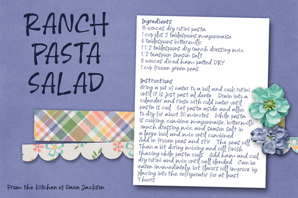Ranch Pasta Salad