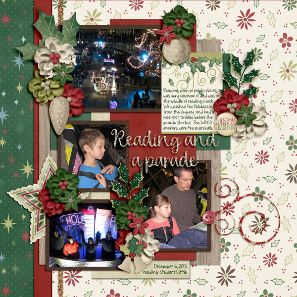 Reading and a parade