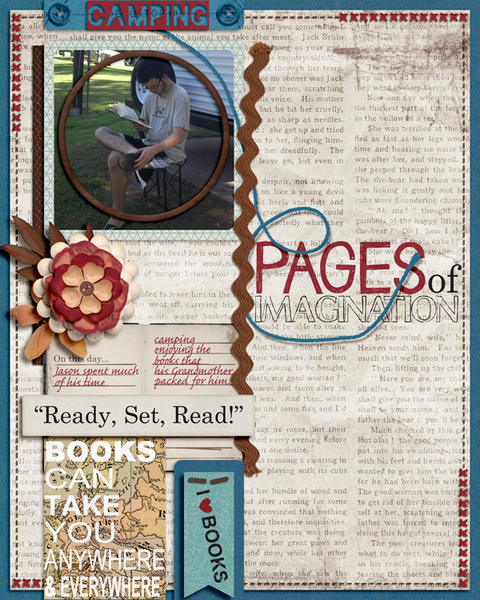 reading at camp