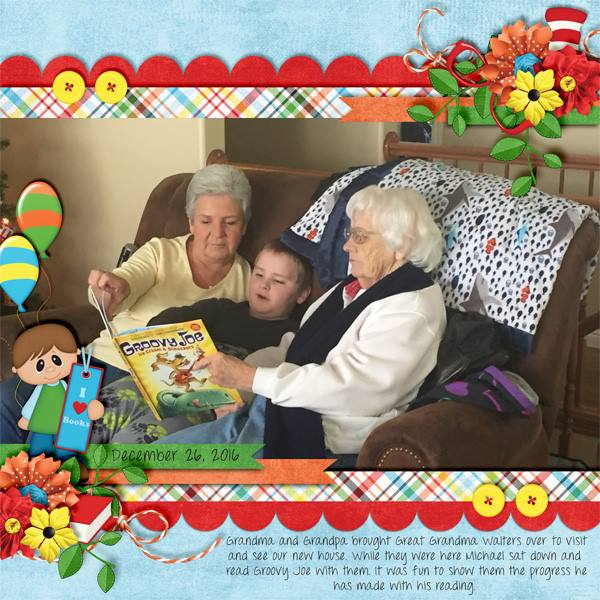 Reading with Grandma