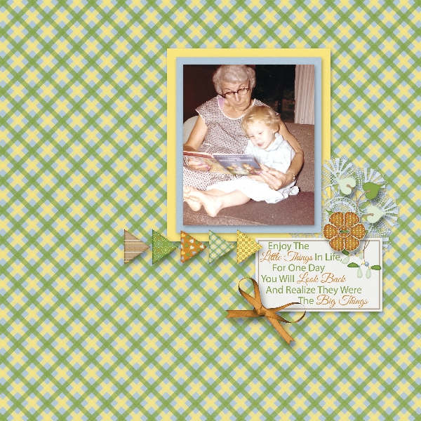 Reading with Grandma