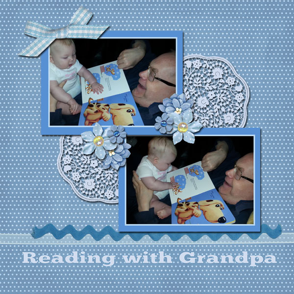 Reading with Grandpa