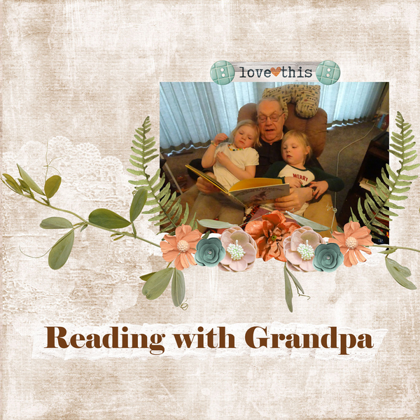 Reading with Grandpa
