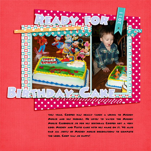 Ready for Birthday Cake