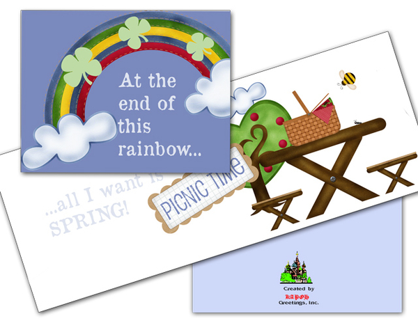 Ready for Spring card