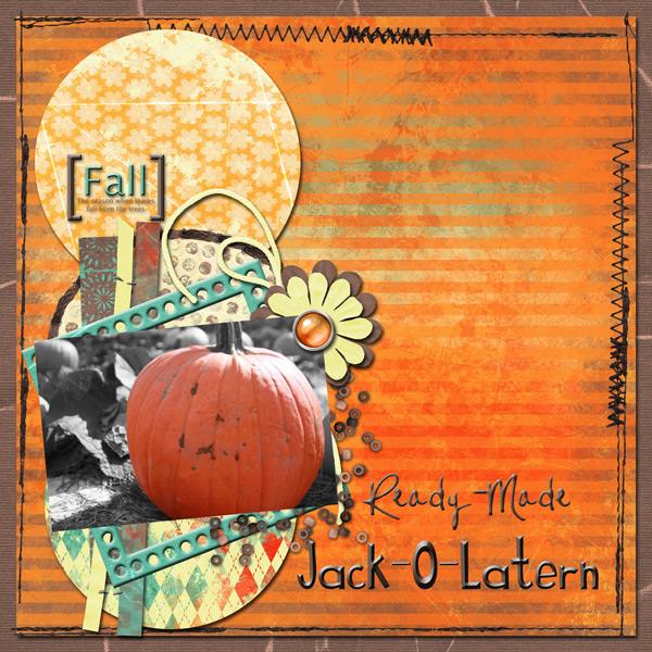 Ready-Made Jack-O-Latern