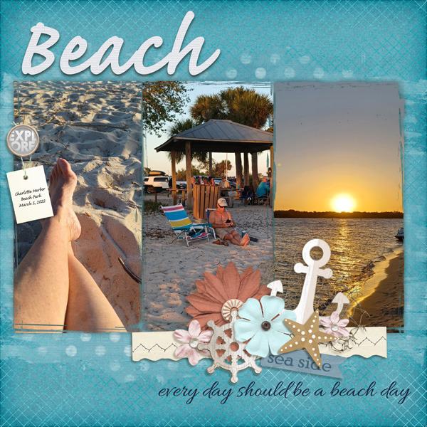 Ready Set Blend 4 Temp #1-Miss Fish, Sail Away-Scrapbookcrazy