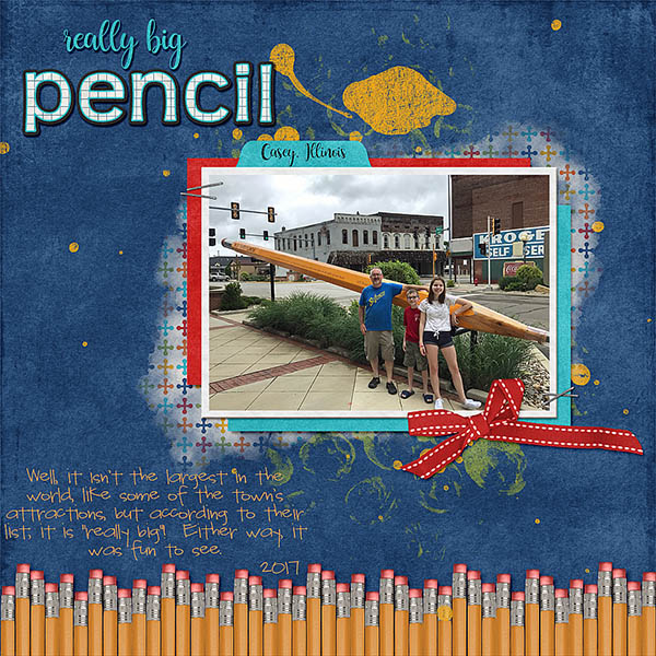 Really Big Pencil 2017