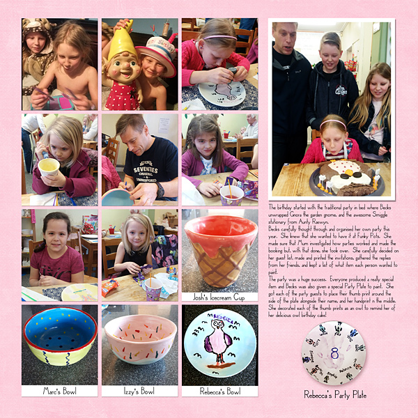 Rebecca's Birthday RHS