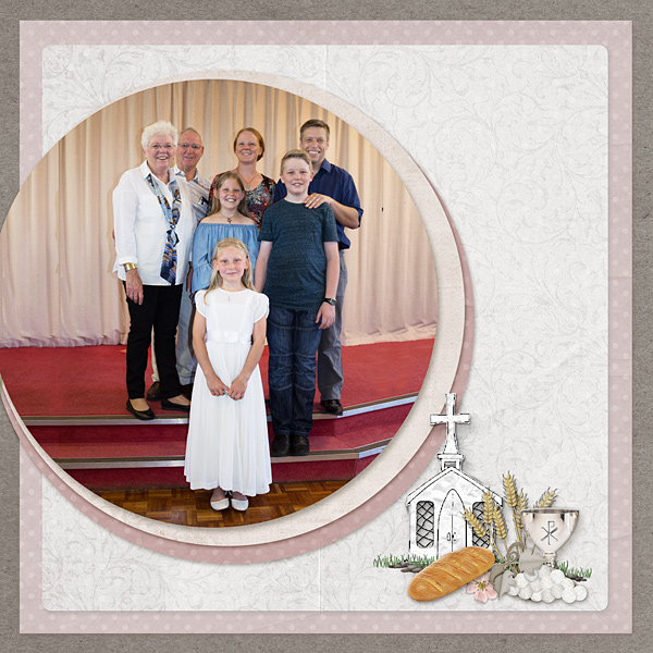 Rebeccas First Holy Communion LHS