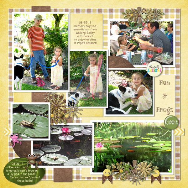 Reception at LJ's and Frog in the Pond
