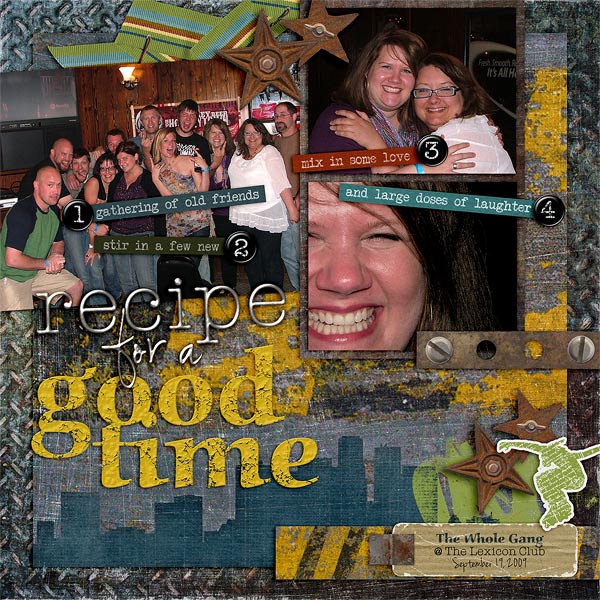 Recipe for a Good Time