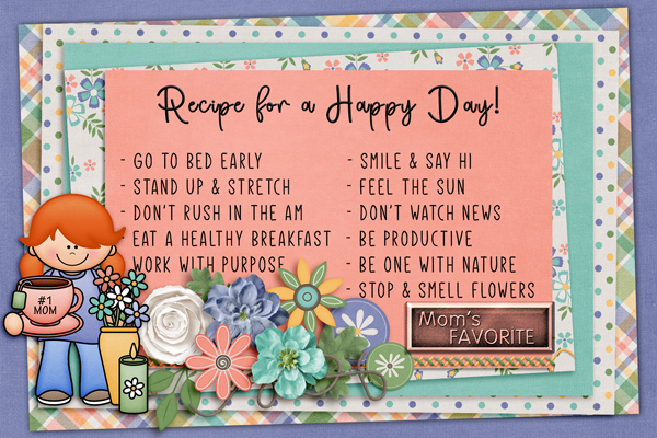 Recipe for a Happy Day