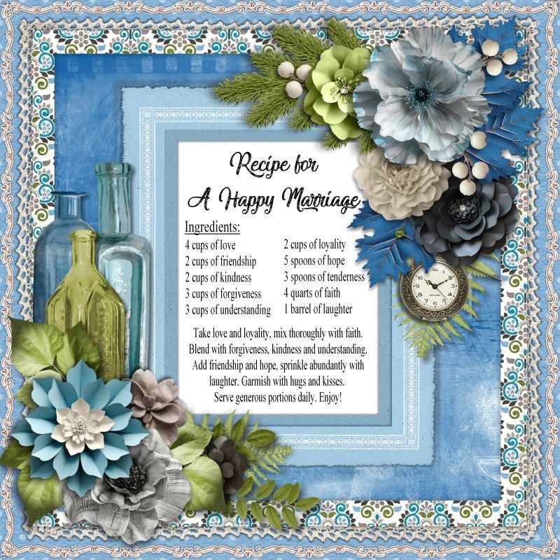 Recipe for Happy Marriage