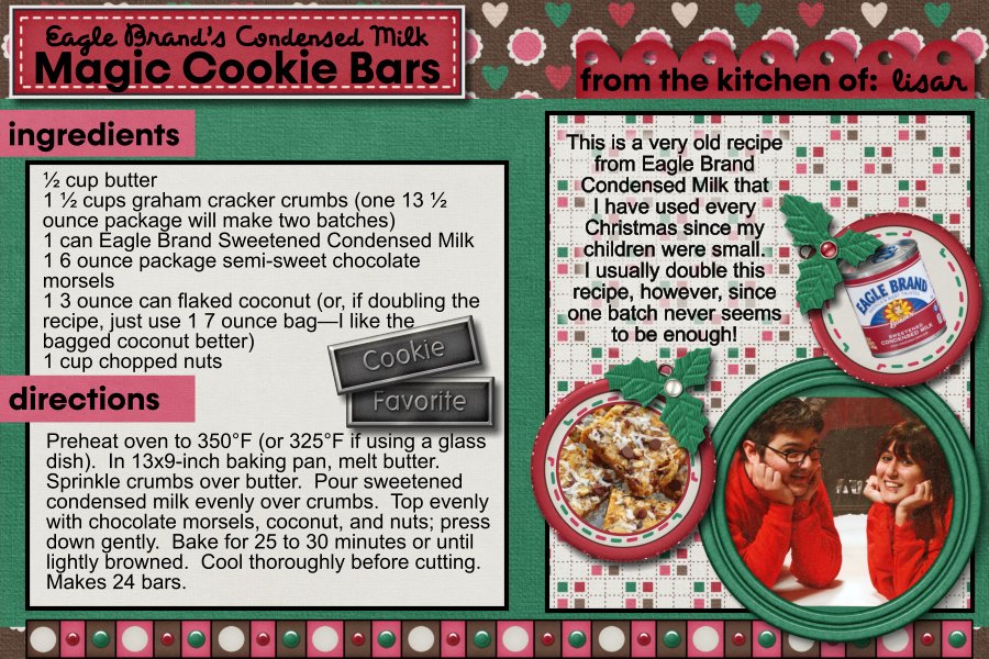 RECIPE Magic Cookie Bars
