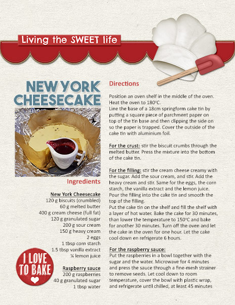 Recipe New York Cheesecake
