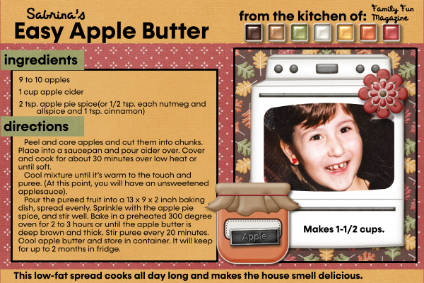 RECIPE Sabrina