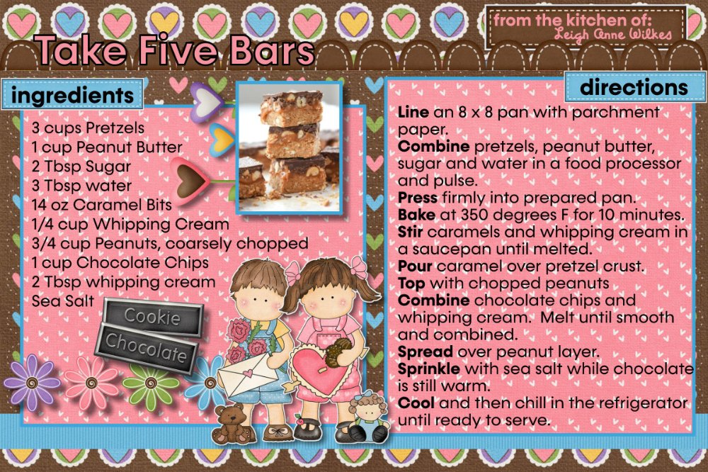 RECIPE Take Five Bars