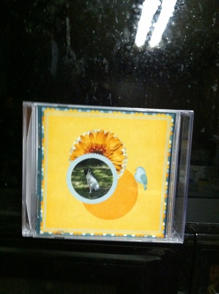 Recycled CD case