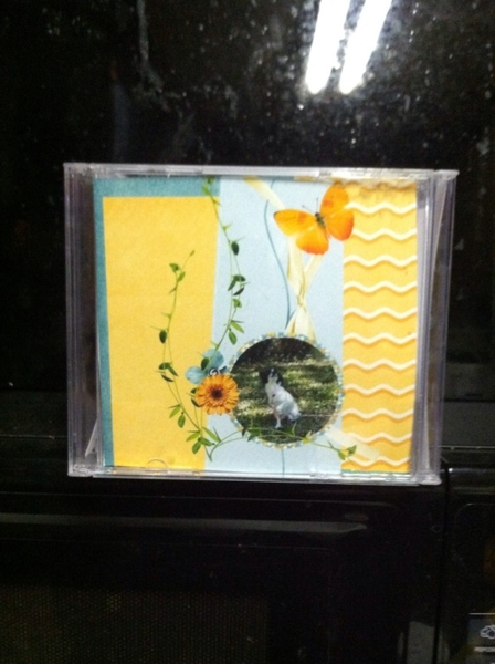 Recycled CD case