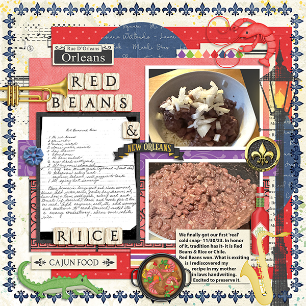 Red Beans and Rice- Grammie