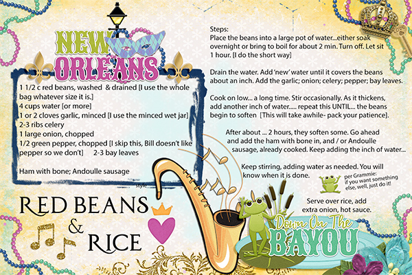 Red Beans + Rice