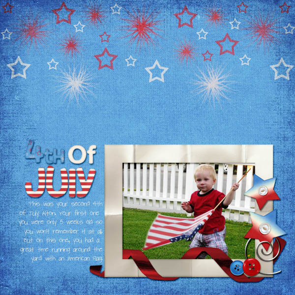 Red White and Blue Boy