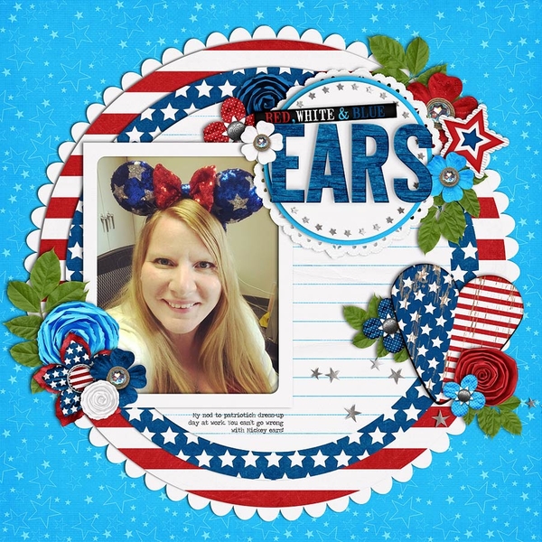 ~Red White and Blue Ears~