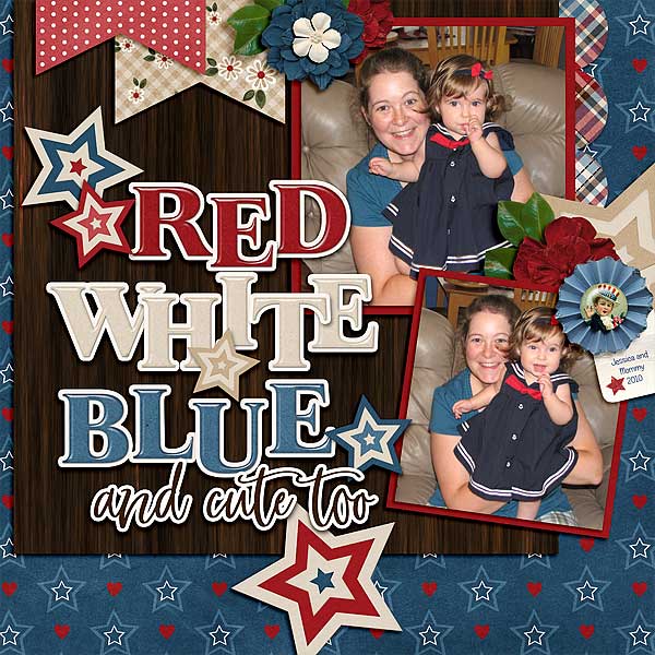 Red, White, Blue and Cute Too