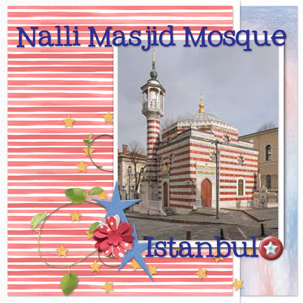 Red + White Mosque