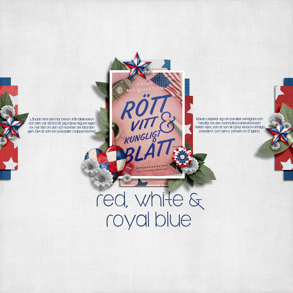 Red, White + Royal Blue