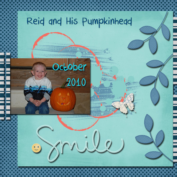 Reid and His Pumpkinhead
