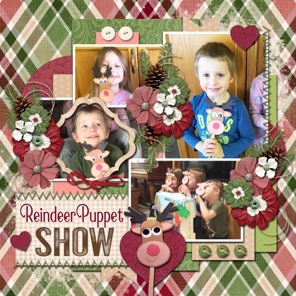 Reindeer Puppet Show