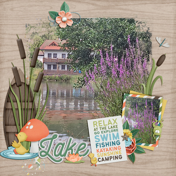 relax at the lake