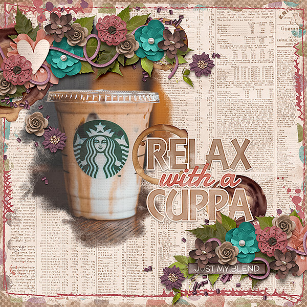 relax with a cuppa