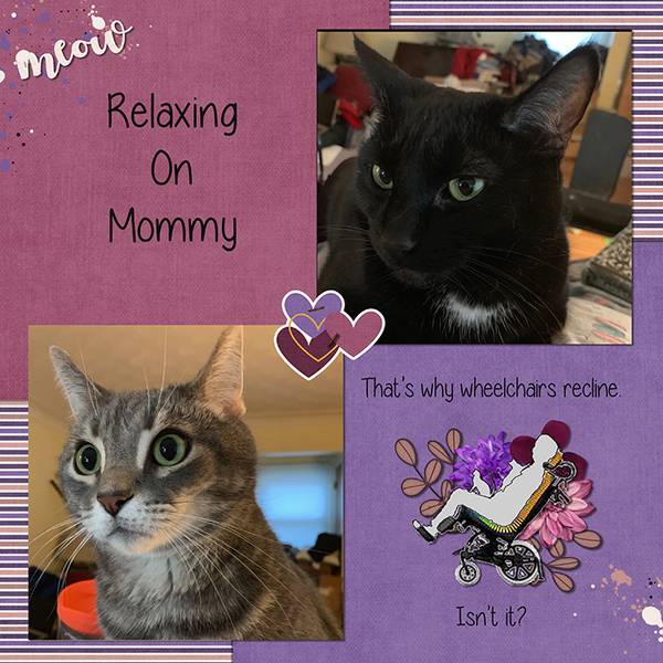 Relaxing On Mommy